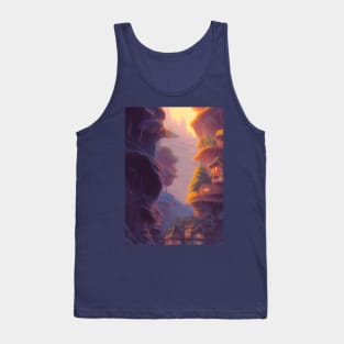 The Futuristic Dream City Tank Top